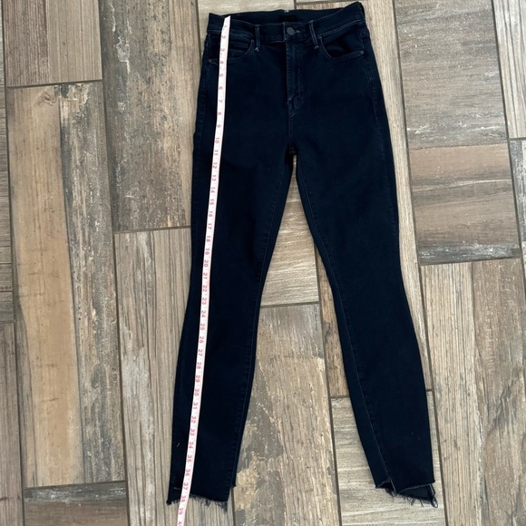 MOTHER Women's Skinny Jeans - Dark Blue - Picture 12 of 14